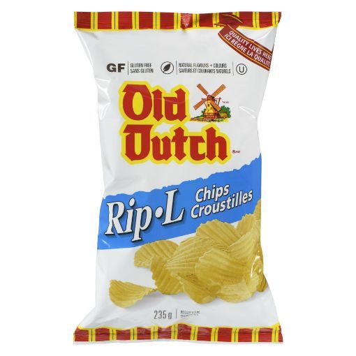 Picture of OLD DUTCH RIP-L CHIPS - ORIGINAL 235GR